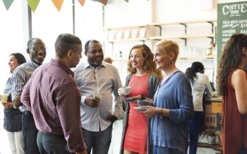 Diversity People Party Brunch Cafe Concept